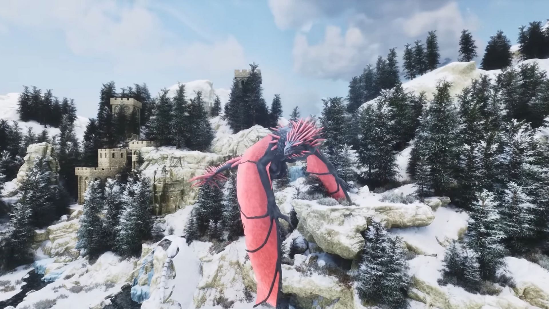 Nunatak boss fight (Image via YouTube @Raasclark || Studio Wildcard)